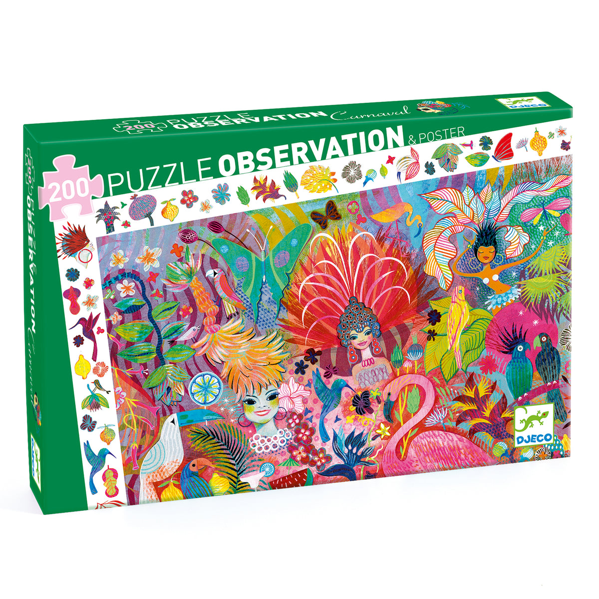 Puzzle observation - Carnaval - Djeco – L'univers des Petits Jacou