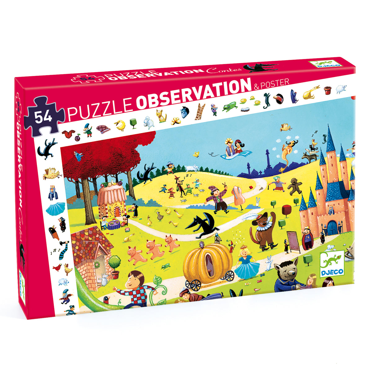 Puzzle observation - Contes - Djeco – L'univers des Petits Jacou