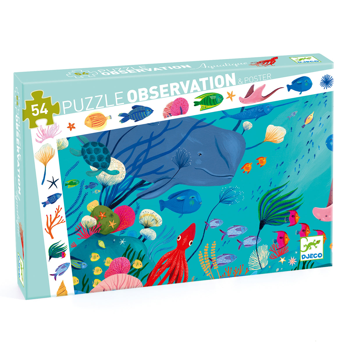 Puzzle observation - Aquatique – L'univers des Petits Jacou