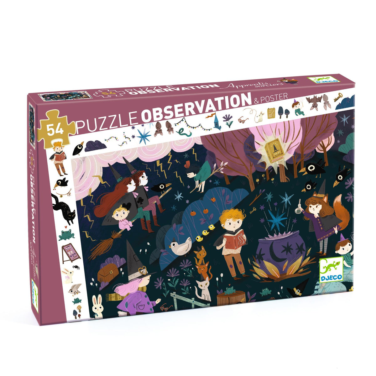 Puzzle observation - Apprentis sorcier – L'univers des Petits Jacou