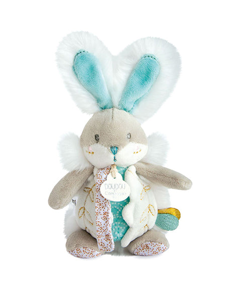 Doudou et Compagnie - Doudou Attache Tétine, Sucette - Lapin Cerise Rose - Boite Cadeau - 17 Cm - Idée Cadeau de Naissance Fille - Garantie Doudou Perdu - DC2701 Doudou et Compagnie - Doudou Attache Tétine, Sucette - Lapin Cerise Rose - Boite Cadeau - 17 Cm - Idée Cadeau de Naissance Fille - Garantie Doudou Perdu - DC2701